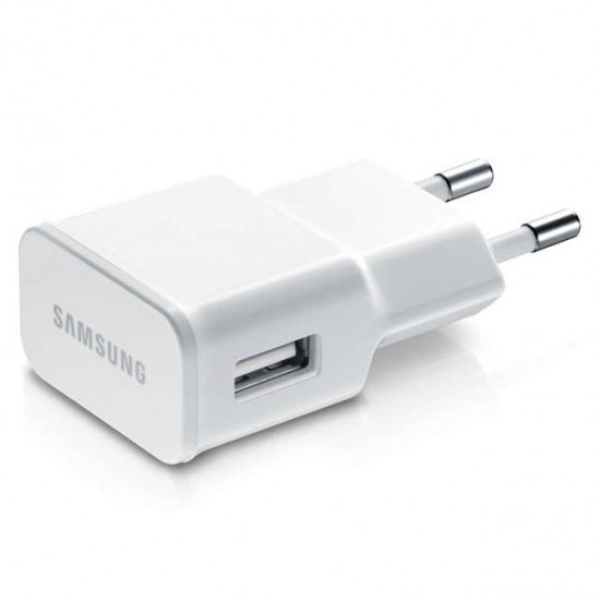 Сетевое зарядное устройство Samsung USB-A 7,8 Вт, 5В, 1,55А, белое, Samsung EP-TA50EWE, 5905601805366