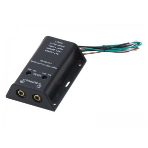 Auto audio signāla RCA adapteris High to Low, 2 kanāli, Hi-level input to low, 5966#