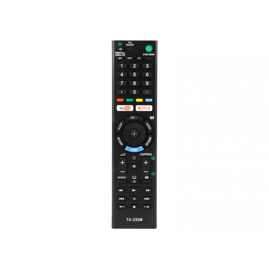 Universālā pults SONY smart TV, 74-250#