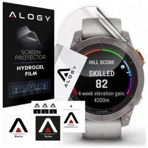 Hidrogēla aizsargplēve Garmin Fenix ​​7 Pro, Alogy Hydrogel film, 5905601813378