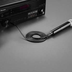 Аудиокабель микрофона XLR (гнездо) — разъем 6,35 мм (штекер), 2 м, Ugreen AV131, 20719, 6957303827190