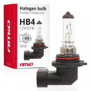 Halogēna spuldze HB4 9006 12V 51W, Amio 01480