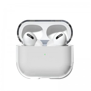 Ciets aizsargapvalks austiņām AirPods Pro 2 / AirPods Pro, caurspīdīgs, Riff 9145576238608