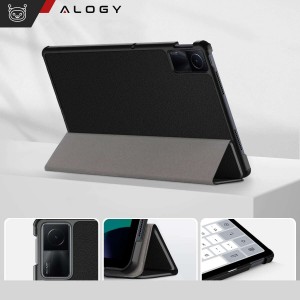 Maciņš Xiaomi Redmi Pad SE 2023 11" ar atloku, melns, Alogy 5905601815464