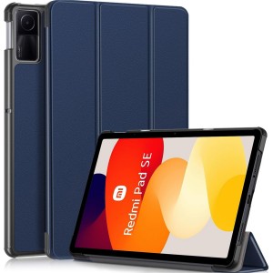 Maciņš Xiaomi Redmi Pad SE 2023 11" ar atloku, zils - Navy blue, Alogy 5905601815471