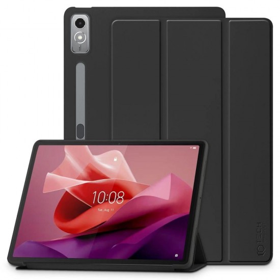 Maciņs Lenovo Tab P12 12,7" TB-370, melns, Tech-Protect SmartCase 9319456606164