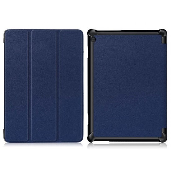 Чехол Lenovo Tab M10 10.1 TB-X605, синий Navy blue, Alogy Book Cover 7414X3, 5907765602829