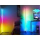 LED RGB grīdas lampa 1m, pults, Bluetooth, 12329