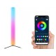 LED RGB grīdas lampa 1,5m, pults, Bluetooth, 12330