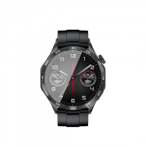 Viedpulkstenis XO smartwatch Watch 4 1,43'' AMOLED, IP68, melns, GSM184524, 6920680858811