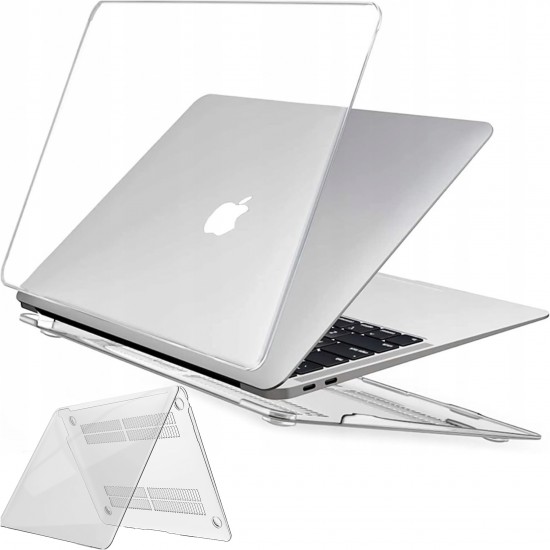 Жесткий чехол Alogy Apple MacBook Air 13 M1 2021 (A1932, A2179, A2337), прозрачный, 10671X10, 5907765652718