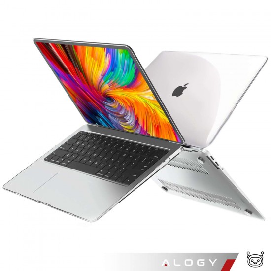 Жесткий чехол Alogy Apple MacBook Air 13 M1 2021 (A1932, A2179, A2337), прозрачный, 10671X10, 5907765652718