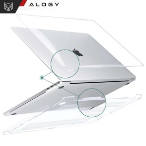 Alogy Hard Case cietais korpuss Apple MacBook Air 13 M1 2021 (A1932, A2179, A2337), caurspīdīgs, 10671X10, 5907765652718