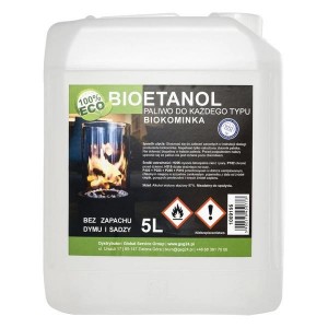 Gsg24 Bioetanols, BIO degviela biokamīnam 5L, 1009195, 5902578450773