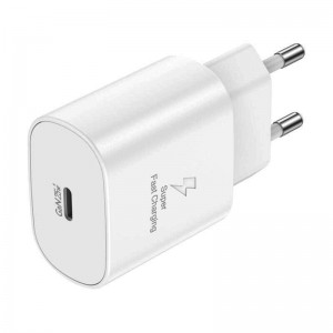 Lādētājs USB-C 25W + USB-C - USB-C kabelis, balts, Foneng EU51, 6970462511632