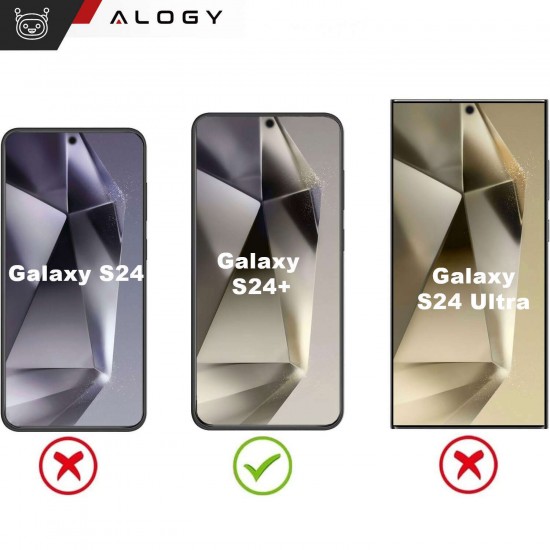 Alogy aizsargstikls priekš Samsung Galaxy S24 Plus, 9H 2,5D tempered glass, 5905601816676