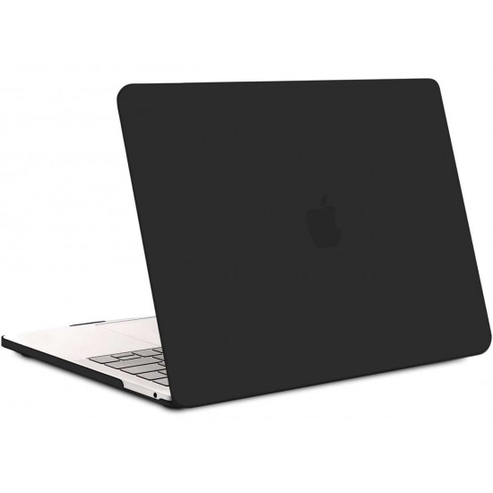 Жесткий чехол Alogy для Apple MacBook Pro 13 M1 2021, черный, 10674X1, 5907765652763