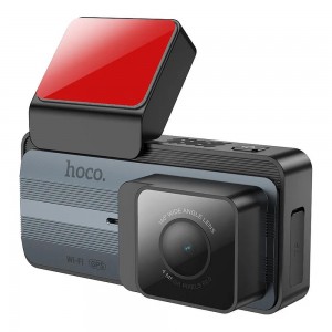 HOCO video reģistrators 2K GPS, 3,69", pelēks, HOCO DV11, 6942007640169