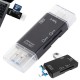 Universāls atmiņas karšu lasītājs SD, microSD, USB 3.0, USB-C, OTG, 06244