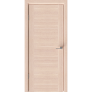 Finierētu durvju komplekts - vērtne, kārba, 2 eņģes (balināts ozols), pildītas Klasika DG 60x200