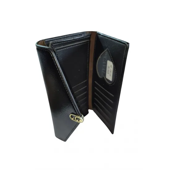 (SUPER AKCIJA!) Sieviešu naudas maks, eko āda, Milano Design SF-1811 Black