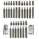 Набор бит HEX и TORX, 40 шт., M66400