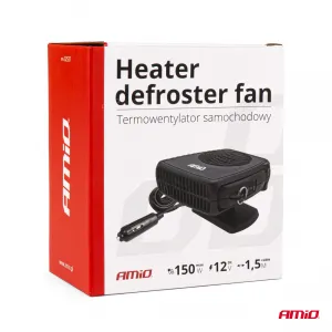 Auto logu atkausētājs, ventilators, 12V, 150W, Amio 02537