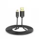 Кабель Ugreen USB на Mini USB 5-контактный, 1,5 м, UGREEN US132, 10385, черный