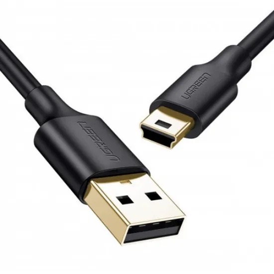 Кабель Ugreen USB на Mini USB 5-контактный, 1,5 м, UGREEN US132, 10385, черный