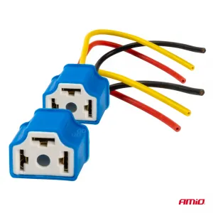 Контакт лампы керамический, H4, 2 шт., CS-H4, Amio 01144