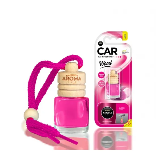 Автомобильный освежитель воздуха, 6мл, Mtm ​​Industries AROMA WOOD Bubble Gum, A92715