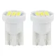 Светодиодная лампа, 12В, 3xSMD 7020, 5600K, T10 W5W, 2 шт., Amio 01096