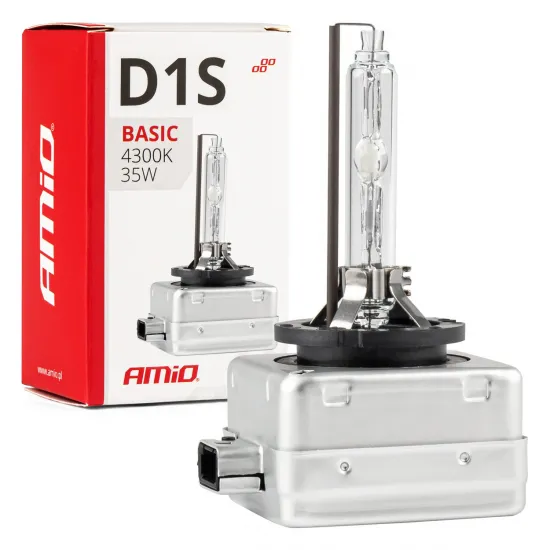 Ksenona spuldze D1S Xenon HID, 35W, 4300K, 12V, AMiO BASIC 02942