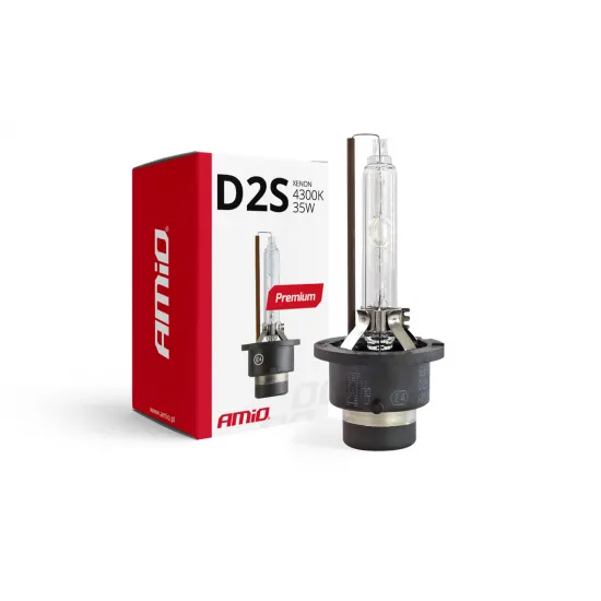 Ксеноновая лампа D2S Xenon HID, 4300K, AMiO PREMIUM 01975