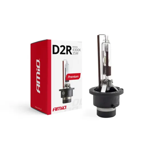 Ксеноновая лампа D2R Xenon HID, 4300К, 35Вт, 12В (85В), AMiO PREMIUM 01970