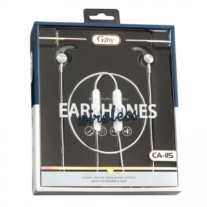 Bluetooth-наушники, Bluetooth 5.0, GJBY CA-115, белые, 5900217407355