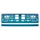 Рамка номерного знака, Amio 71457/01170T, бирюзовый металлик