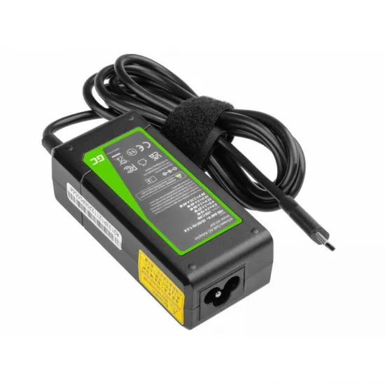 Зарядное устройство, адаптер переменного тока, USB-C 45W, для ноутбуков, планшетов, телефонов, Green Cell AD133P