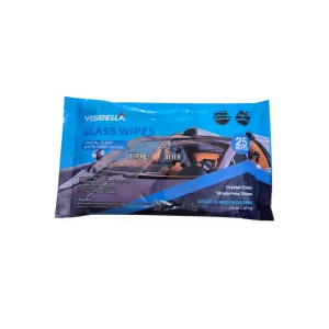 Auto stikla tīrīšanas salvetes 25gab., Visbella 861333, 6972983861333
