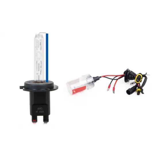 Ксеноновая лампа, H7 Xenon HID, 8000K, 35 Вт, 12 В, AMiO 01425