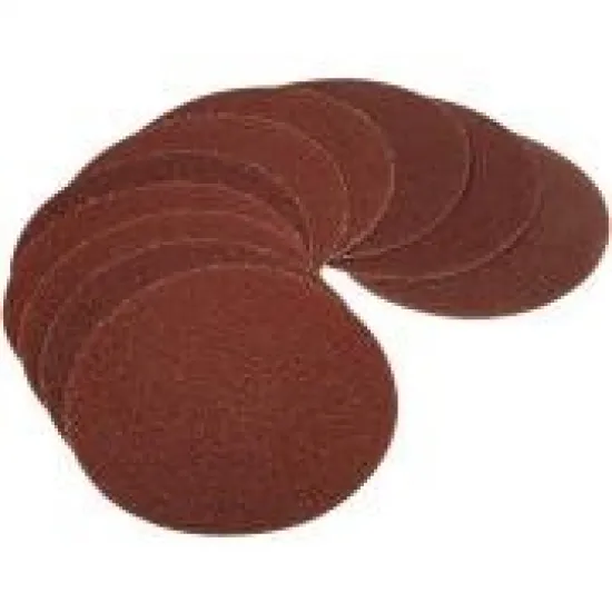 Smilšpapīrs slīpēšanas diskam 125 mm, P40, 10 gab., 40gr., 67-049#
