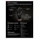Нитриловые перчатки Mercator GoGrip размер XL, 100 шт, без пудры, черные, Mercator Medical Nitrile MER20312, 8859185203124