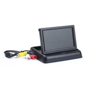 Автомобильный экран 4,3 дюйма TFT 480 x 234 пикселей, 12 В, складной, Amio 02484