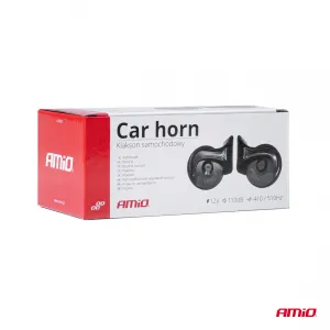 Skaņas signāla taure 12V, 110 dB, 2gab, AMIO-03621