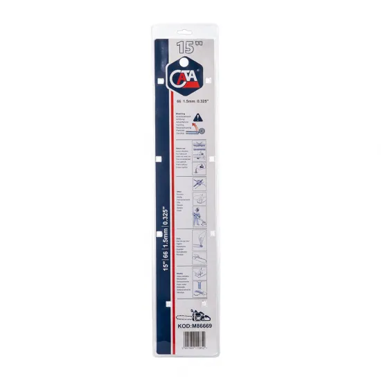 Sliede Zāģim 15 collas +2 ķēdes, 66, .325'', 1,5mm M86669