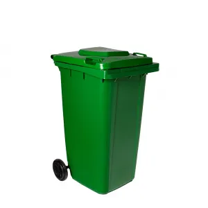 Atkritumu konteiners 240L, zaļš