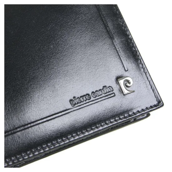 Vīriešu naudas maks, āda, Pierre Cardin YS507.1 8805 Black