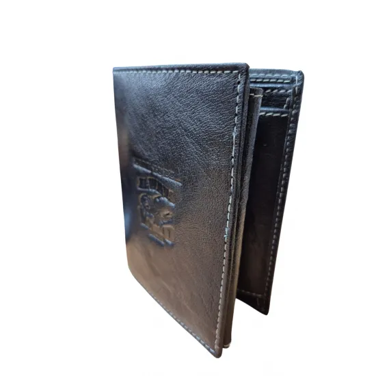 Vīriešu naudas maks, āda, RFID, Always Wild  N4-BC Black