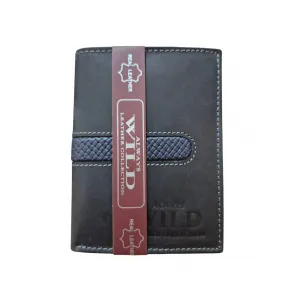 Vīriešu naudas maks, āda, Always Wild N4-MHDU Black