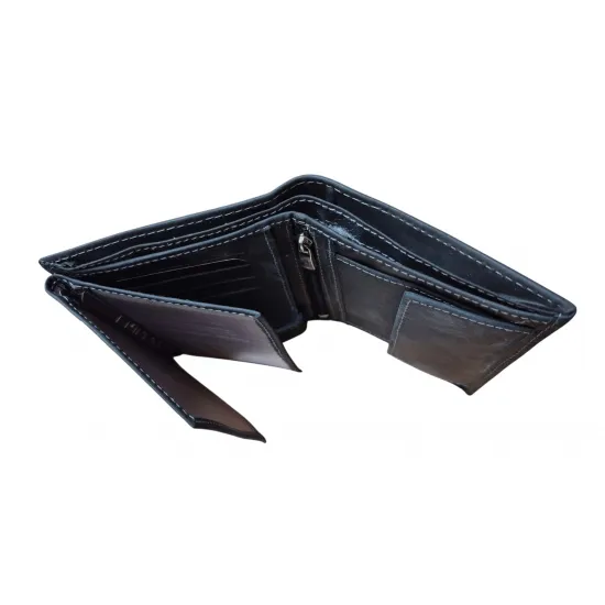 Vīriešu naudas maks, āda, Always Wild N4-MHDU Black